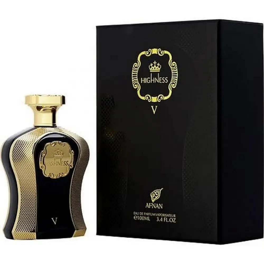 Perfume unissex Afnan Highness V Black Edp 100ml - Imagem 2