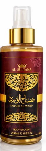 Body Splash Sabah Al Sultana 200 ml– Fragrância Árabe